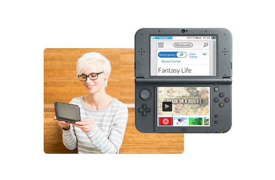 Nintendo New Nintendo 3DS White - Konsole - Sklep